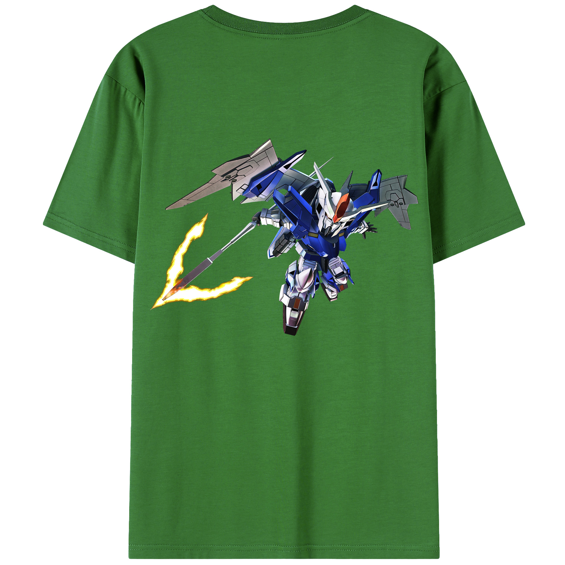 （画像用） 機動戦士ガンダム Mobile Suit Gundam レディース半袖Tシャツ(バックプリント)